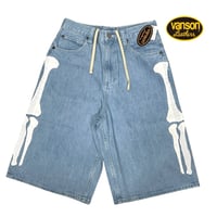 VANSON / Skalton Bones Denim Shorts "INDIGO"
