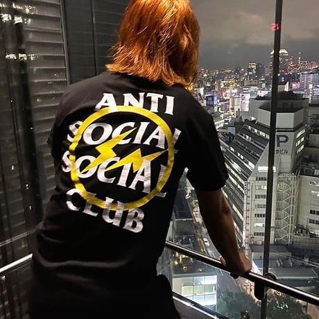 Anti Social Social Club× Fragment Design /Tshirts YELLOW