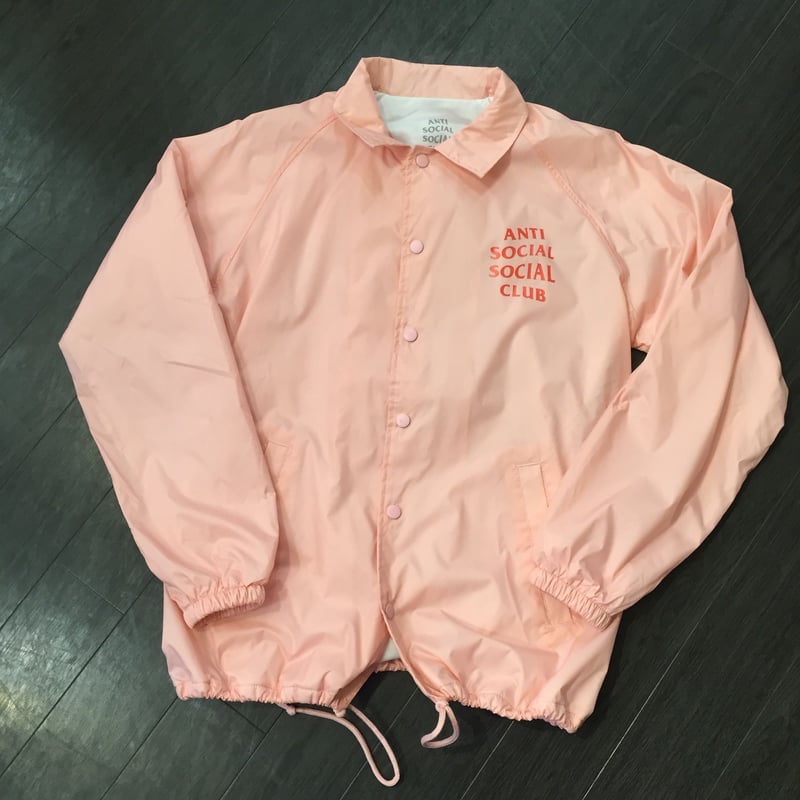 正規 ANTI SOCIAL SOCIAL CLUB ロゴ コーチジャケット M Anti Social Social Club/Logo コーチジャケット | BINGOST