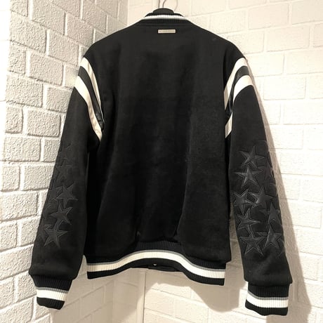 BOOHOO /Wool Pins Baseball Jacket