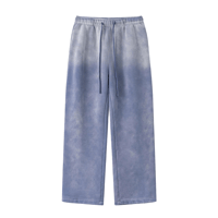 Inflation / Washed Sweat Pants (SET UP) BLUE