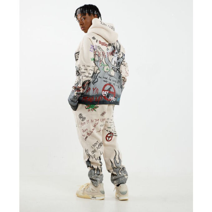 FNTY/Flying FLAME PANTS CREAM Mサイズ FNTY/Flying FLAME PANTS CREAM | BINGOSTAR ・ ビンゴスター