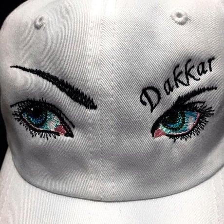 DAKKAR Studios/SHADY EYES CAP ホワイト