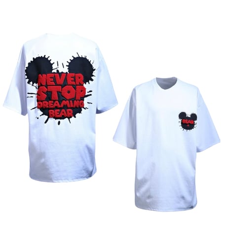 By The R/Bear Tshirts (WHITE)