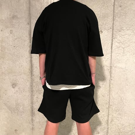 By The R/ Thermal college Set UP (Tops&Shorts) "BLACK"