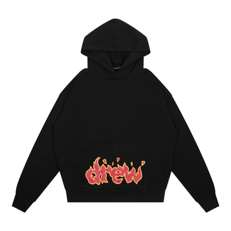 Drew House/Lit Drew Hoodie  "BLACK"