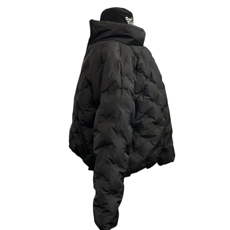 COLLUSION Studios /Quilting Puffer Jacket BLACK