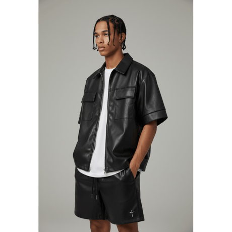 Mismatch NYC/Leather Christ Shirts (Set Up)