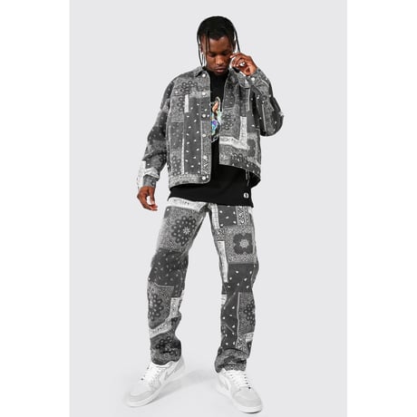 BOOHOO /Bandana denim