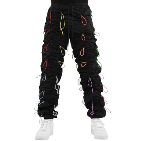 EPTM/Accordion Pants BLACK