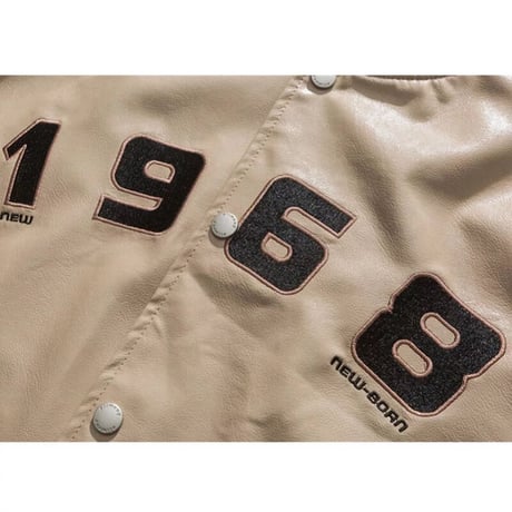 WOSS.official/ Oversize leather Jacket