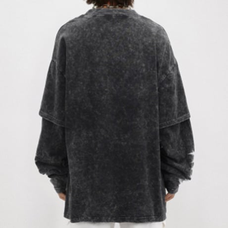#OVDY / layered longsleeve Tee