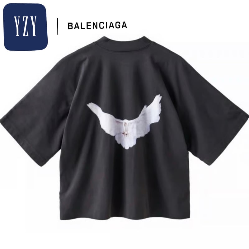YEEZY GAP by BALENCIAGA / CROP DOVE NO SEAM TEE