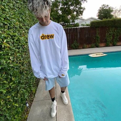 Drew House/Mascot LongSleeve WHITE