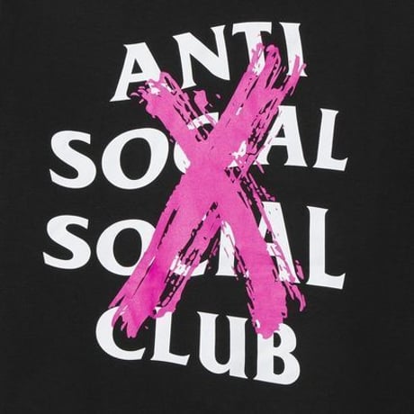 Anti Social Social Club/XX Logo Tshirts  BLACK