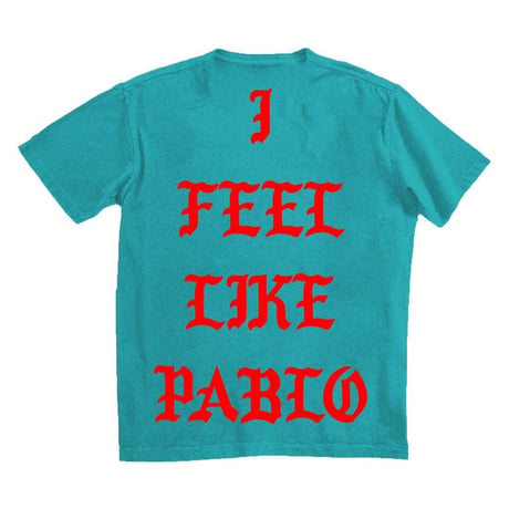 PABLO Tour/I Feel Like PABLO official Tshirt