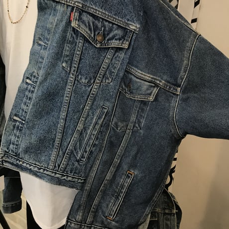 RE NEW/Levis custom denim jacket ⑤