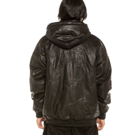 GRMY/ LEATHER CITY Puffy Jacket