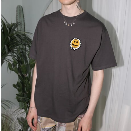 MISTER CHILD/SMILE LOGO Tshirts "CEMENT"