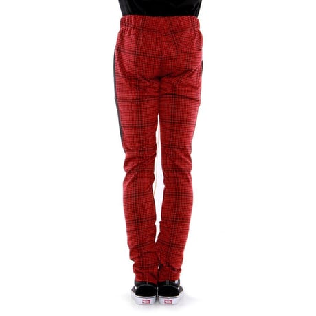 EPTM/トラックパンツ　PLAID  RED
