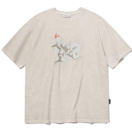 MISTERCHILD/Dyeing ANGEL Tshirts "BEIGE"