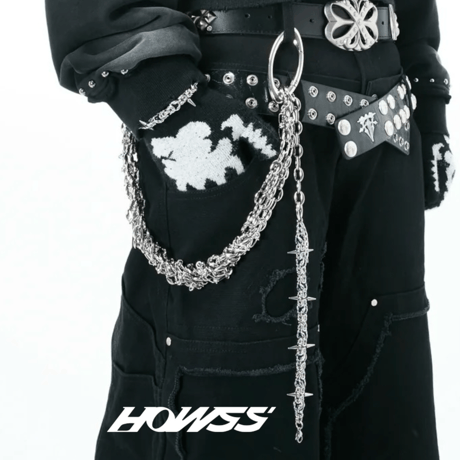 HOWSS / Mickey Wallet Big Chain