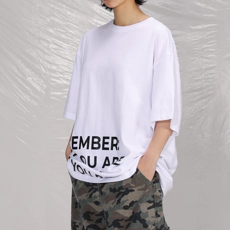 SAINTPAIN/ SANS Tee (WHITE)