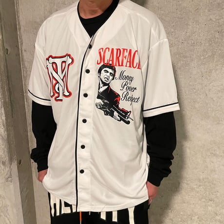 Reason Clothing Newyork/SCARFACE baseball shirts