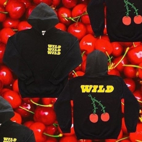 Petals and Peacocks/WILD Cherry Hoodie