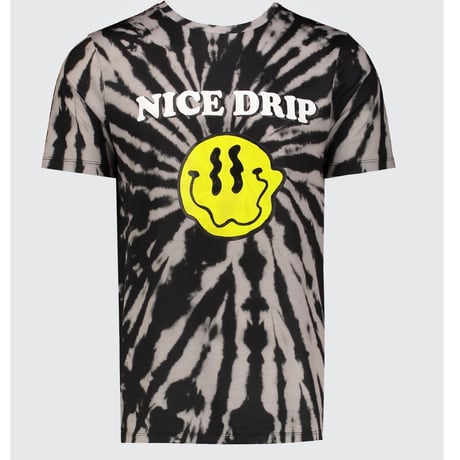 BOOHOO × MIGOS/Tie Die Smile Tee BLACK