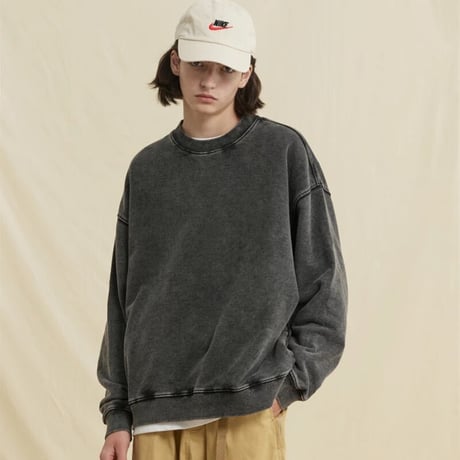 Mismatch NYC/Washed crewneck  sweat