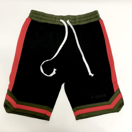 Karter Collection/shorts BLACK ×RED,GREEN
