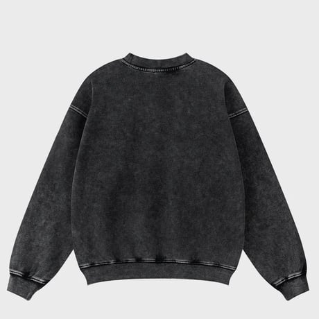 SAINT PAIN/Metal Logo wash Sweatshirt