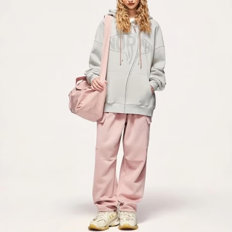 WOSS.official/NORTH Zip Up Hoodie