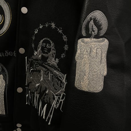 Mismatch NYC/ Pray Wool Varsity Jacket