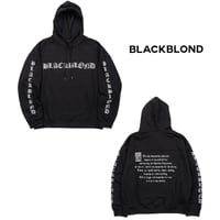 BLACK BLOND/Crushed Faith Hoodie