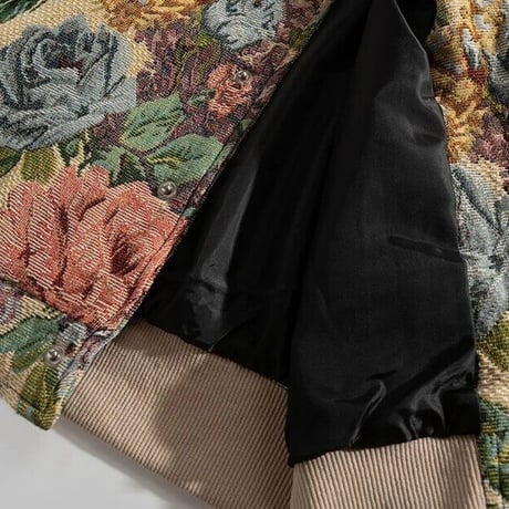WOSS.official/ Vintage Flower jacket