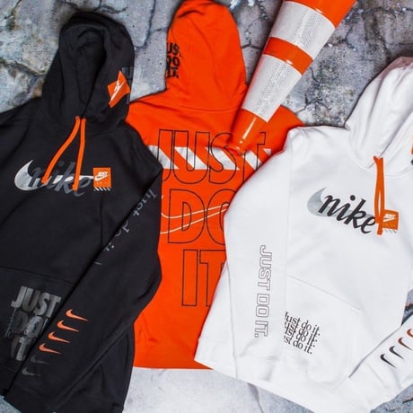 NIKE/US限定  "Just Do it" フーディー　ブラック