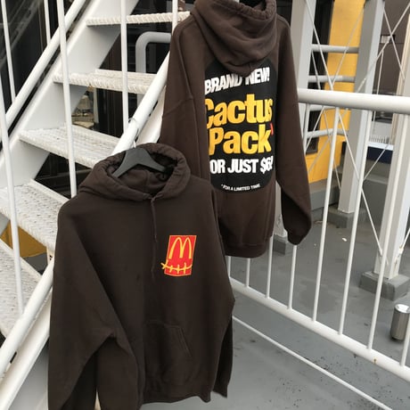 Mcdonalds × Travis Scott /Cactus Jack Hoodie "BROWN"