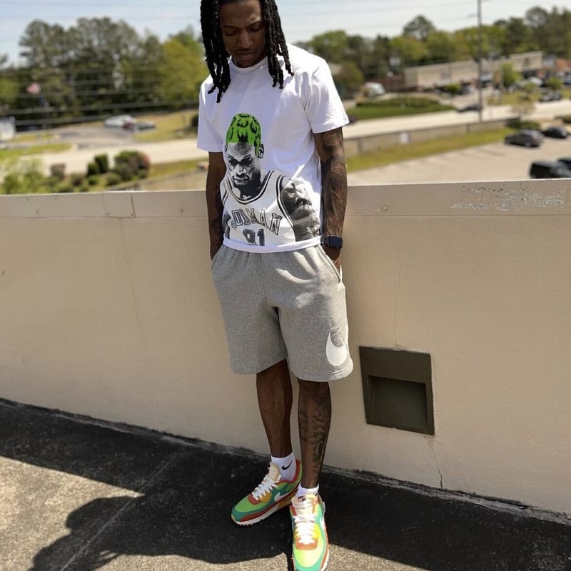 RODMAN official brand/Hair Green Tshirts | BING