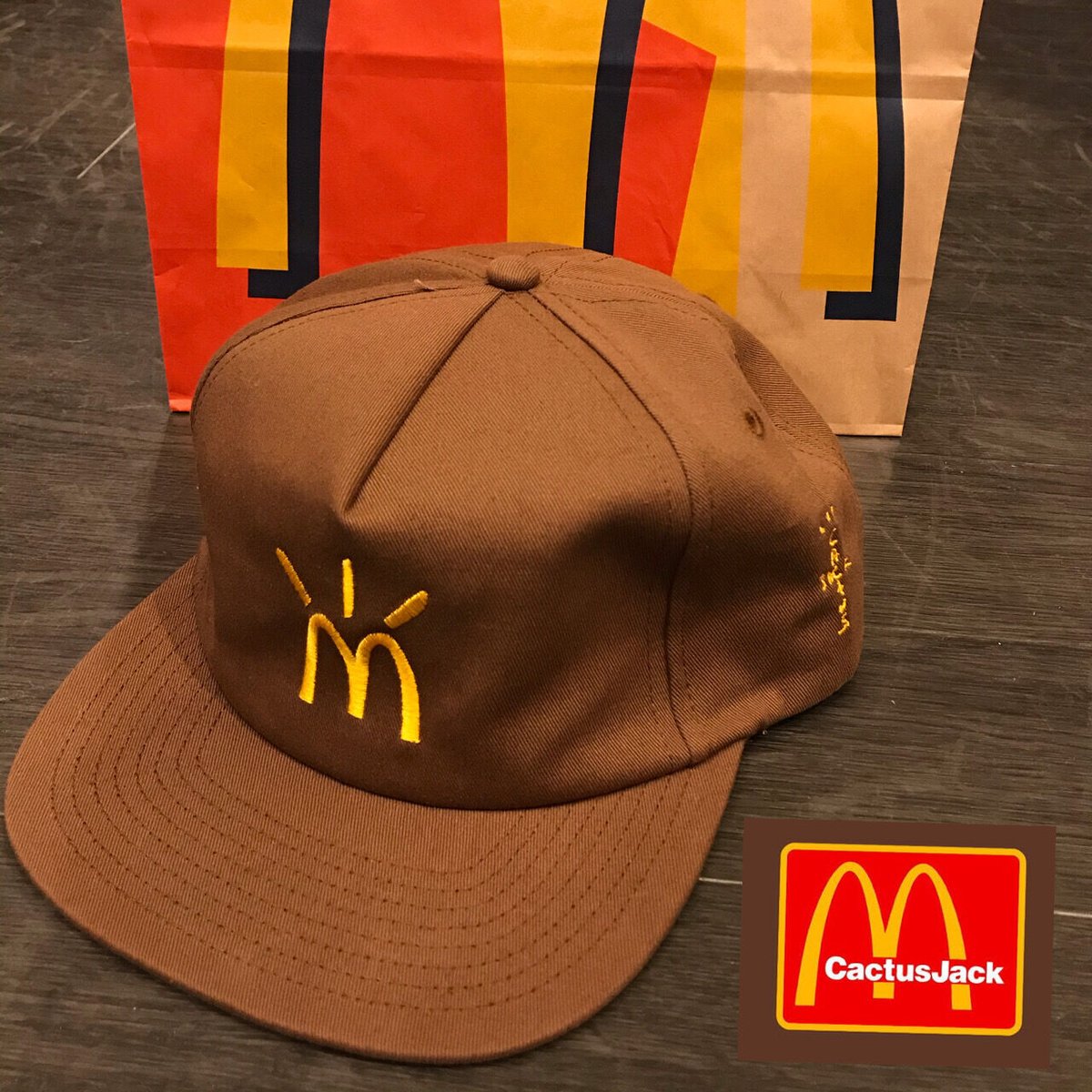 Mcdonalds × Travis Scott /Cactus Jack CAP | BIN Mcdonalds × Travis Scott /Cactus Jack CAP | BIN