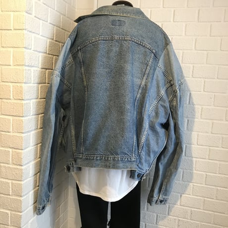 RE NEW/Levis custom denim jacket ⑥
