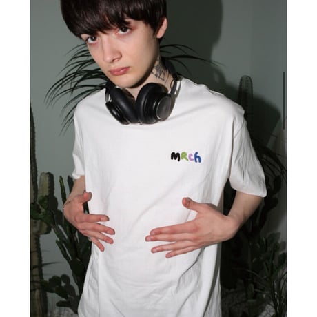 MISTER CHILD/MULTI  LOGO Tshirts "WHITE"