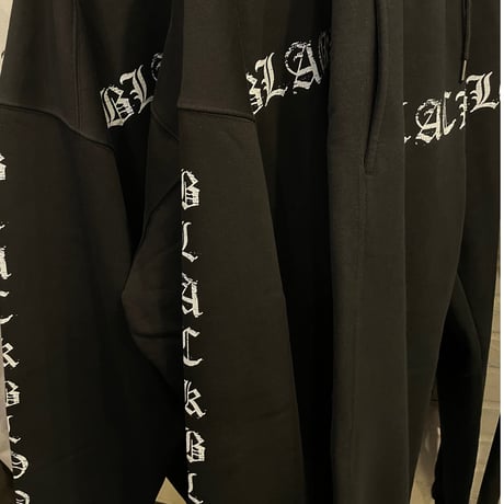 BLACK BLOND/Crushed Faith Hoodie