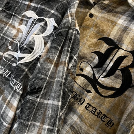 WOSS.official/ Washed flannel Long Shirts