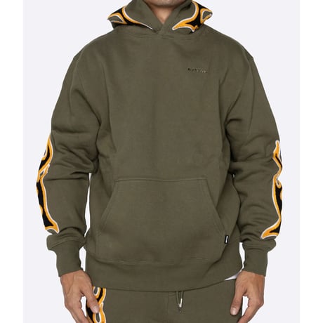 EPTM/FLAME HOODIE ”OLIVE”