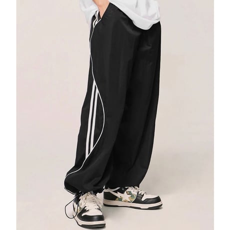 Mismatch NYC/Line Cargo pants BLACK/GRAY