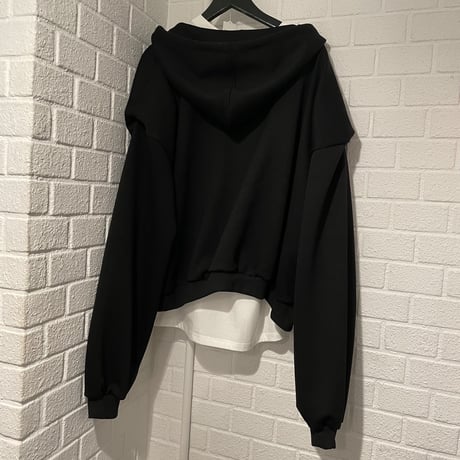 Mismatch NYC/ Short Zip Up hoodie