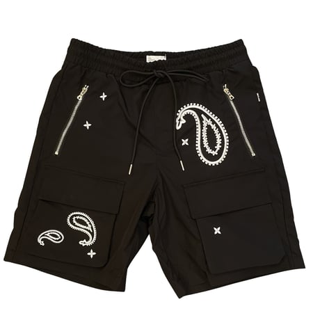 EPTM/Paisley SHORTS "BLACK"  (SET UP)