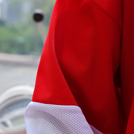 By The R/ chicago mesh Set UP (Tops&Shorts) "RED"